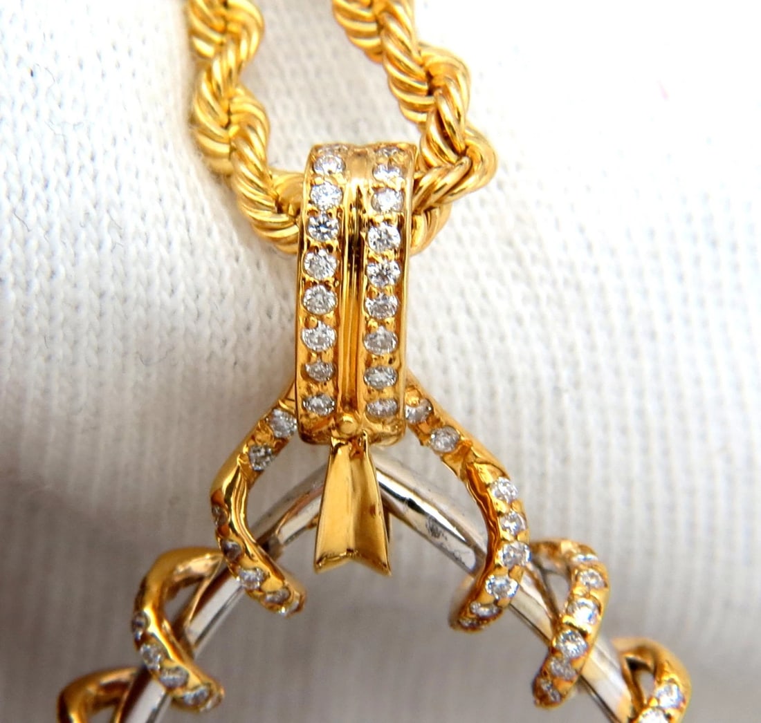 GIA 12.62CT NATURAL RUBELLITE PINK TOURMALINE DIAMONDS NECKLACE 18KT** - 7