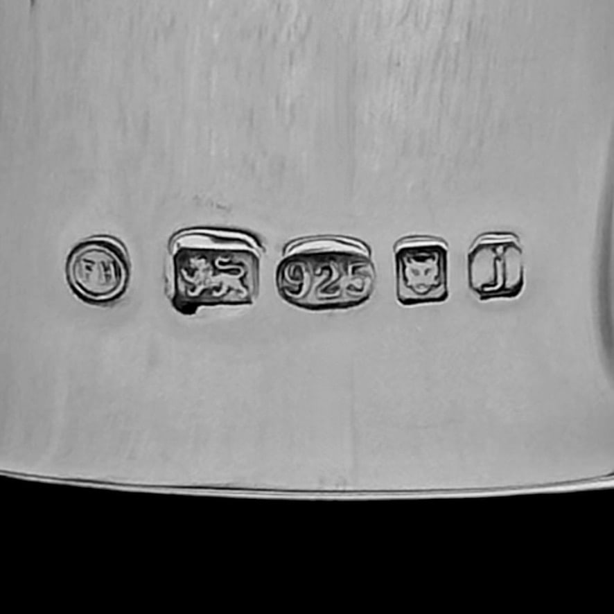 Modern Sterling Silver & Crystal Claret Jug London 2008 Francis Howard Ltd - 10