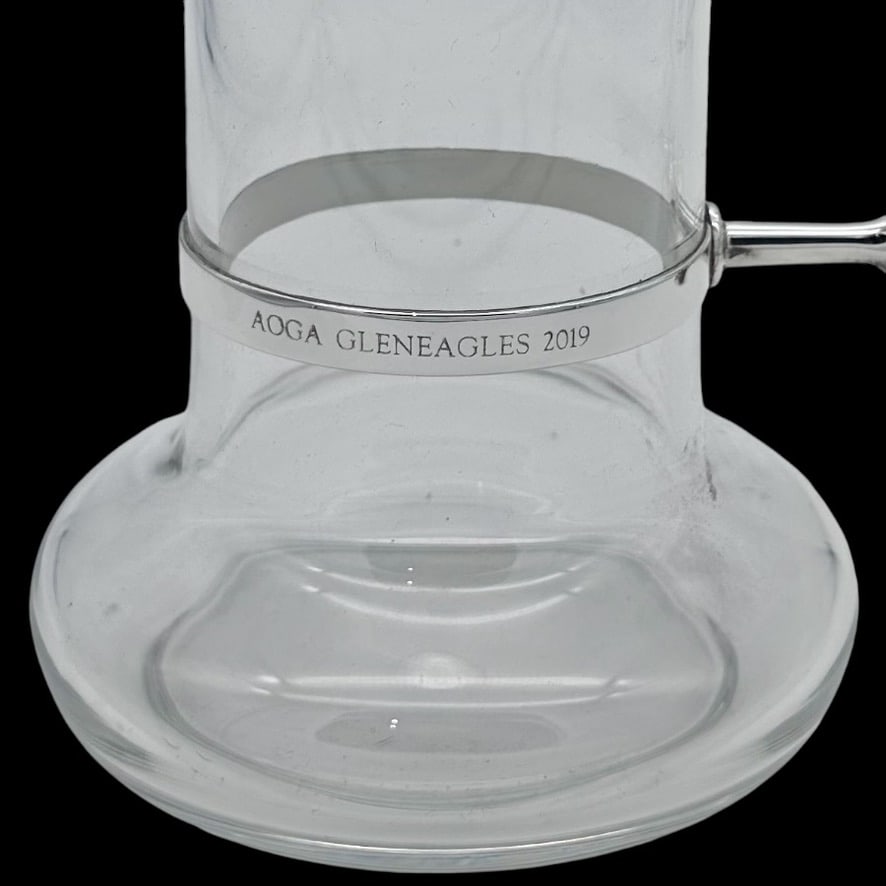 Modern Sterling Silver & Crystal Claret Jug London 2008 Francis Howard Ltd - 8