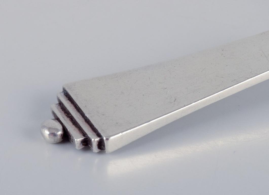 Georg Jensen Pyramid. Compote spoon in sterling silver. Dated 1939 - 3