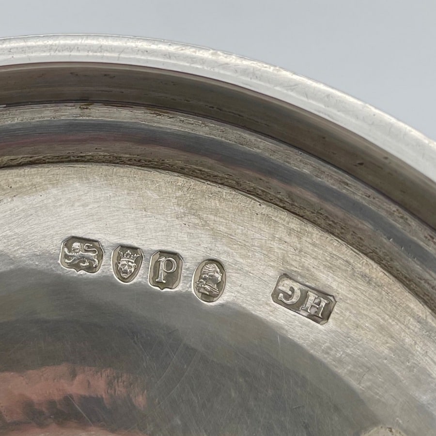 18th Century Antique George III Large Sterling Silver Wine Goblet London 1790 Henry Green - 7