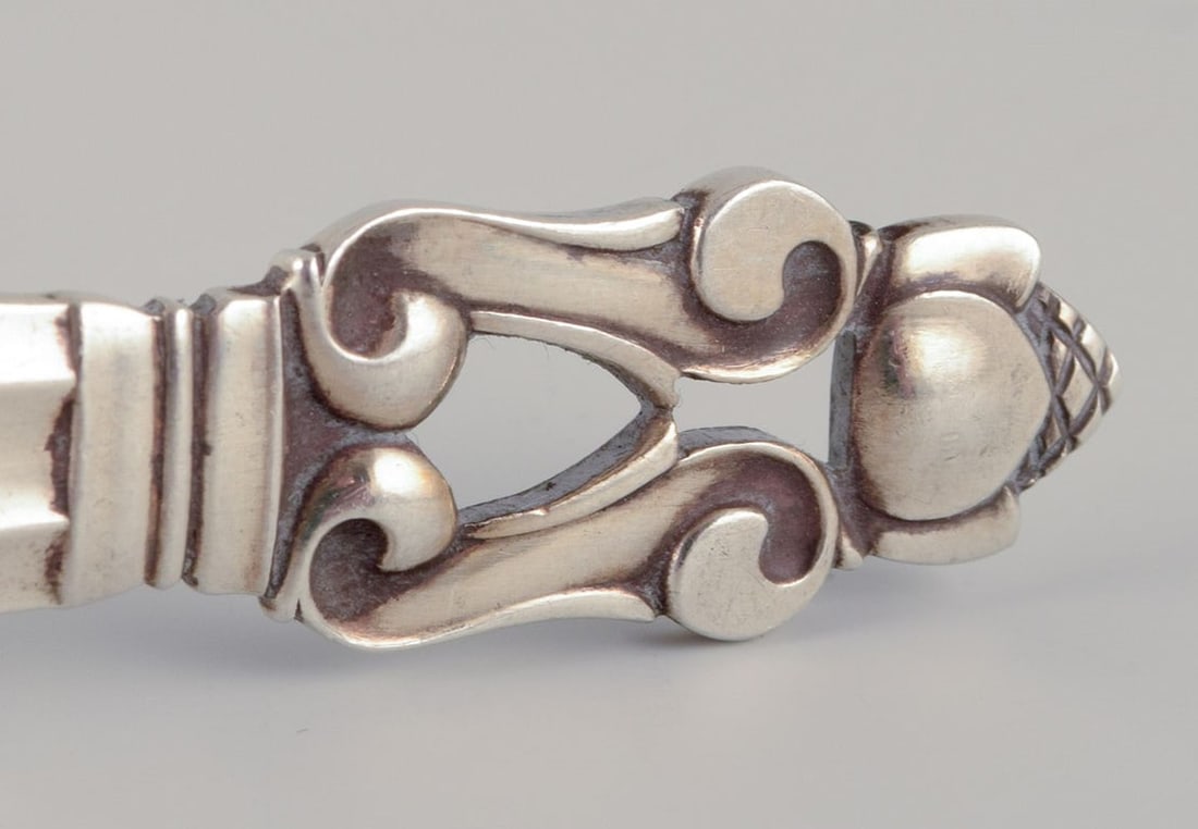 Georg Jensen Acorn. Three fish knives in sterling silver. - 7