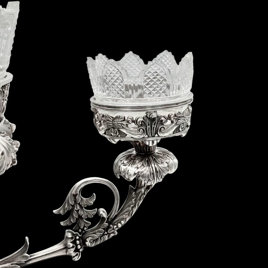 Early 19th Century Antique George IV Silver Centrepiece Birmingham 1824 Matthew Boulton - 7