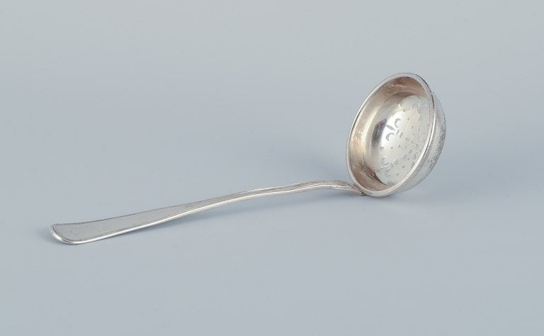 P. Hertz, Danish silversmith - Royal Purveyor. "Old Danish" sugar sifter in 830 silver. (1 of 5)