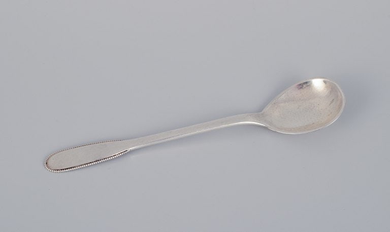 Evald Nielsen No. 14. Rare marmalade spoon in 830 silver. (1 of 5)