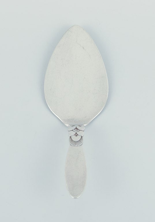 Georg Jensen Cactus. Large serving spade in all-silver. - 4