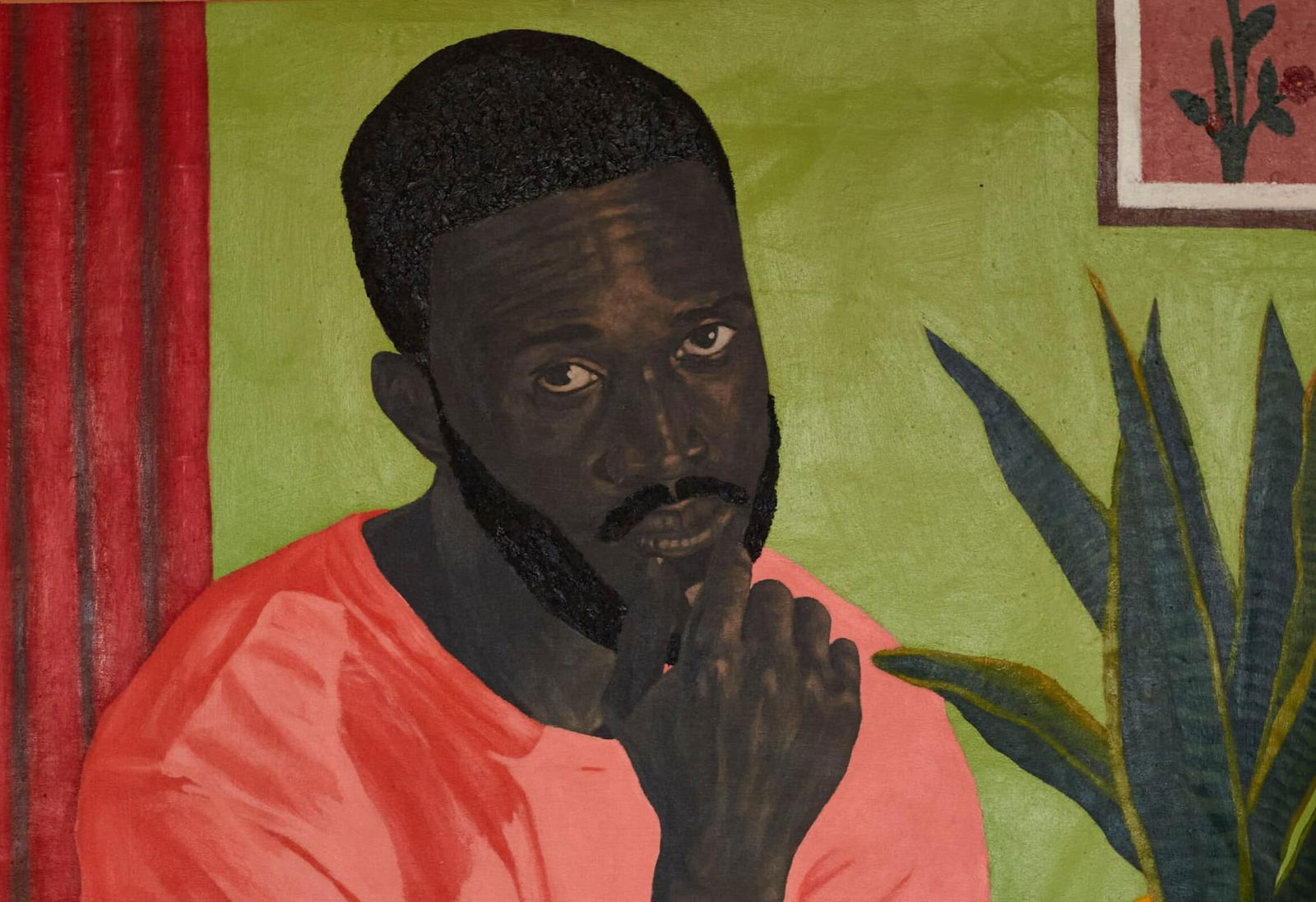 Emmanuel Aderiye, The Alchemist -21st Century, Contemporary, Figurative, Africa Man Reading a Book, - 9