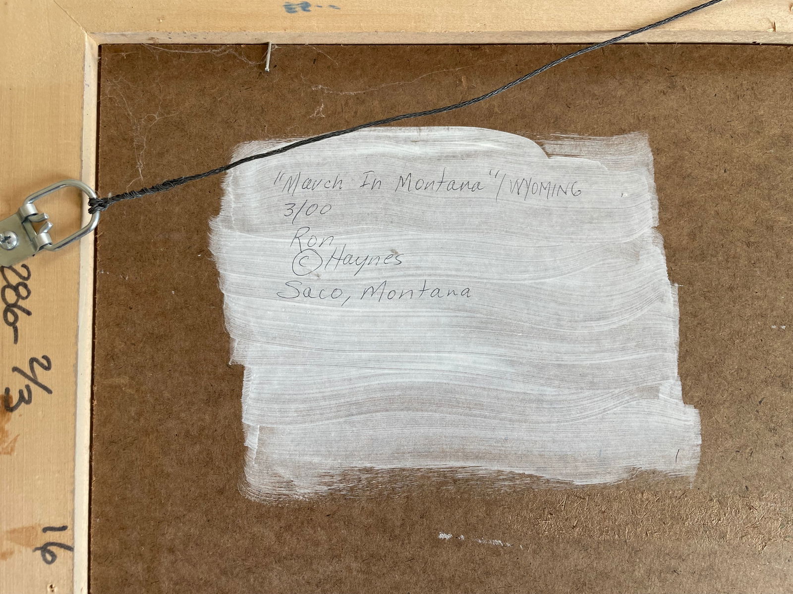 March in Montana / Wyoming - 2