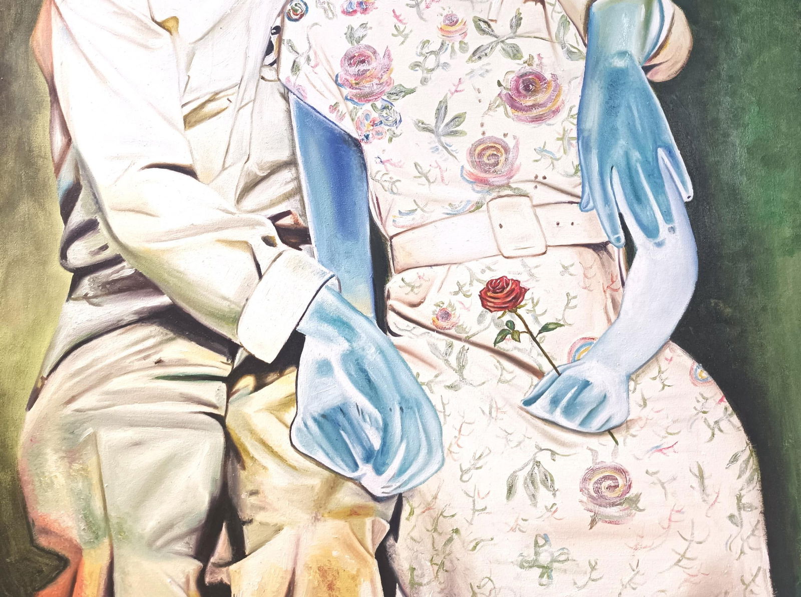 Mayowa Adekile, Good Old Soul Days - 21st Century, Contemporary, Figurative, Couple, Women, Men, - 6