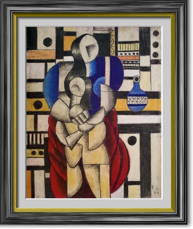 In the Manner of Fernand LEGER 1881-1955 (Public Domain). (1 of 5)