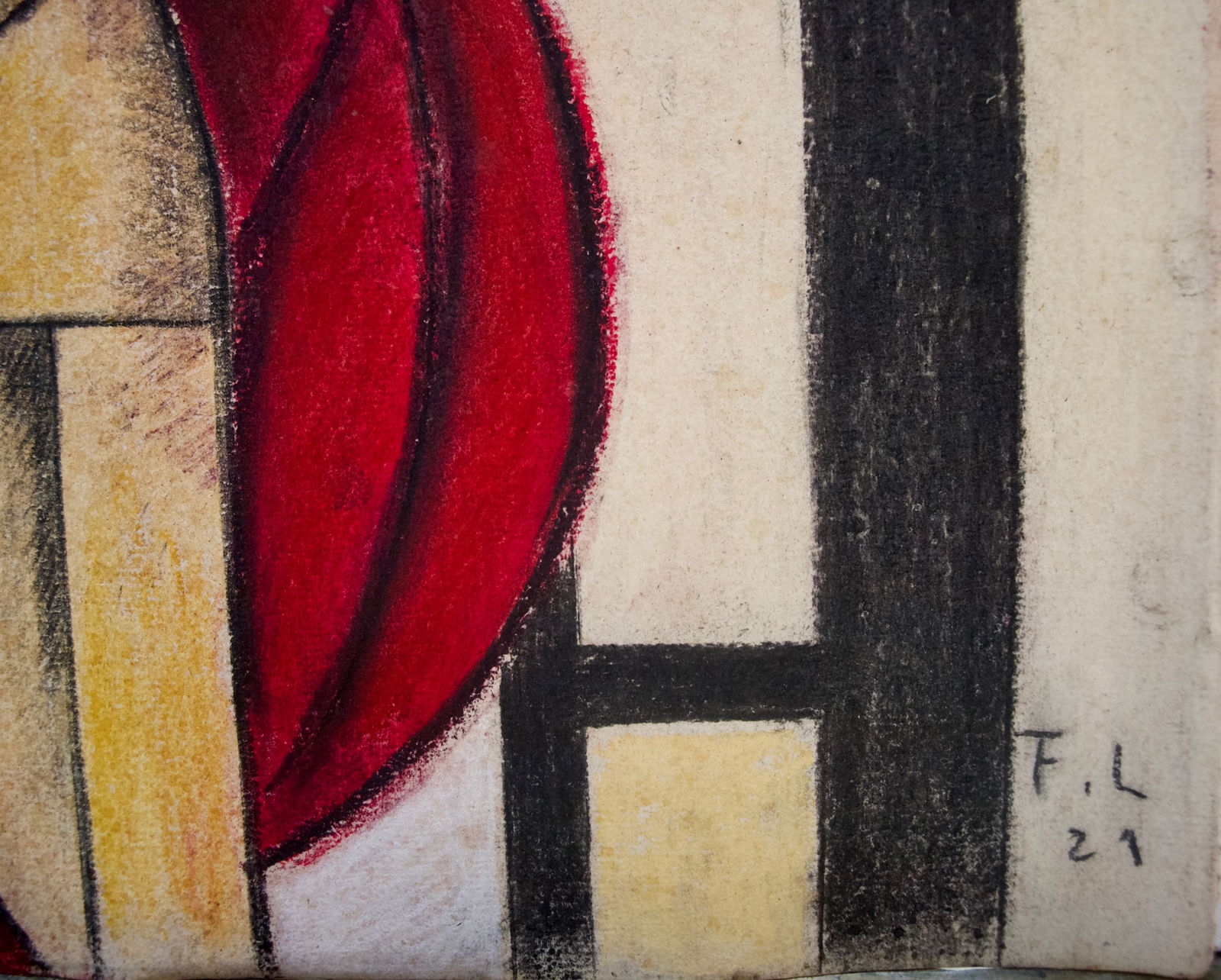 In the Manner of Fernand LEGER 1881-1955 (Public Domain). - 3