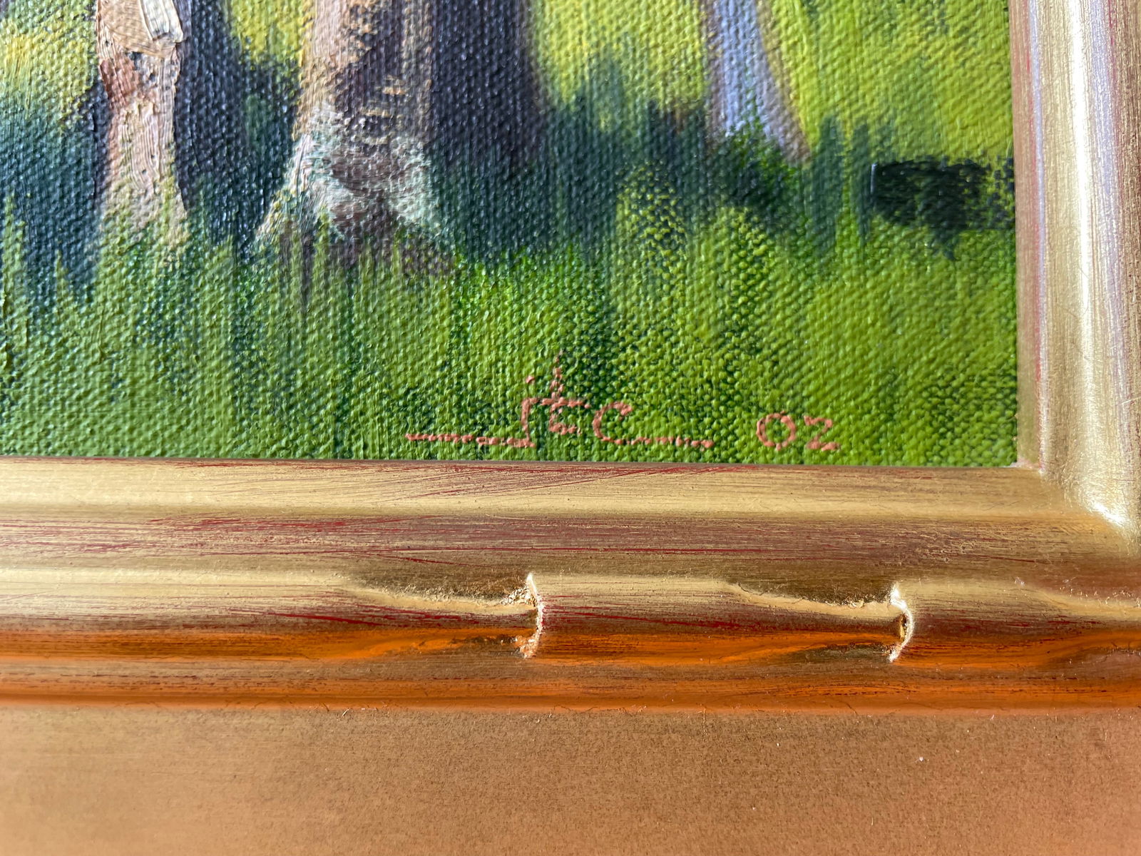 Untitled (Bison with calf) - 2