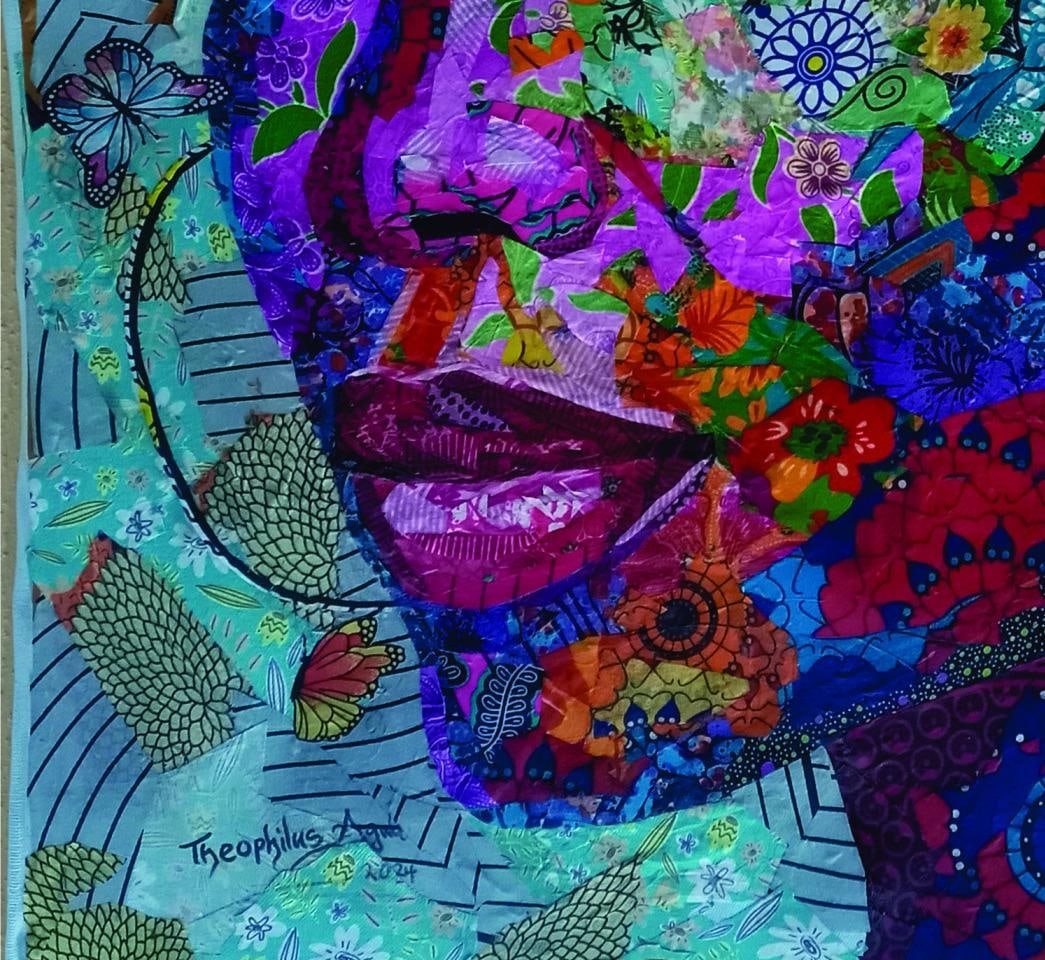 Agwunwa Theophilus, Blossom of Beauty -21st Century, Contemporary, Figurative Portrait, Africa - 9