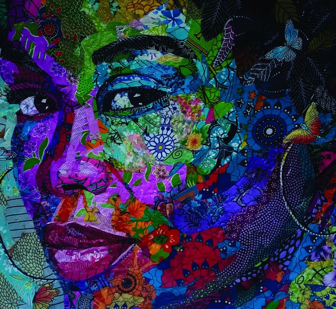 Agwunwa Theophilus, Blossom of Beauty -21st Century, Contemporary, Figurative Portrait, Africa - 11