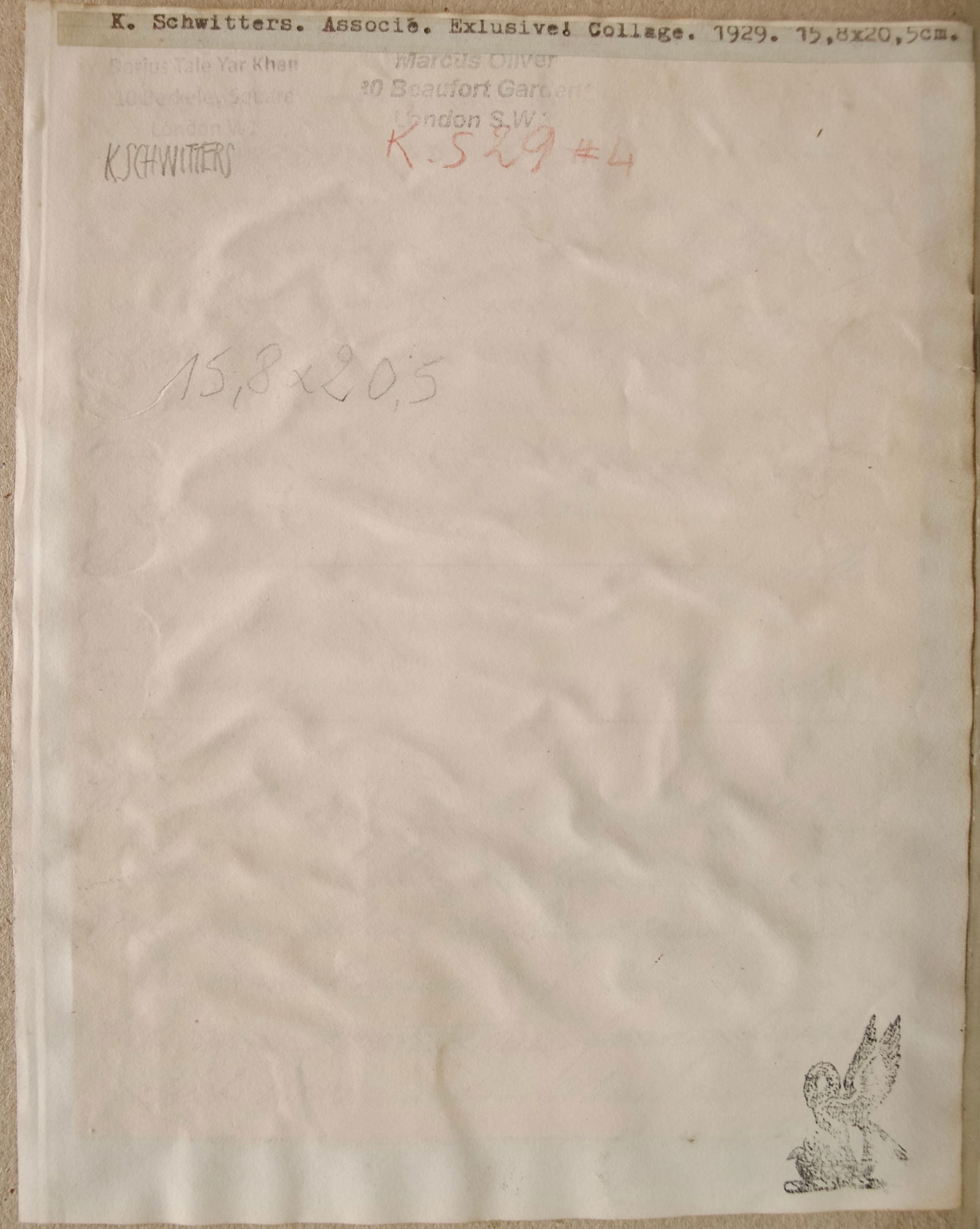 In the Manner of Kurt SCHWITTERS 1887-1948 (Public Domain). - 3