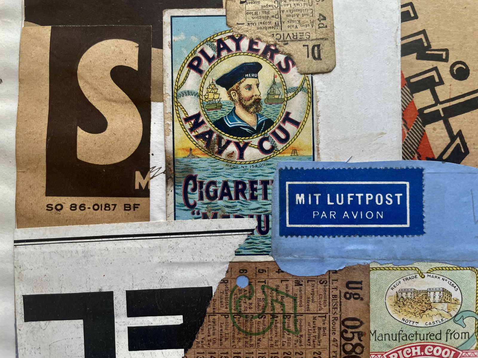 In the Manner of Kurt SCHWITTERS 1887-1948 (Public Domain). - 4