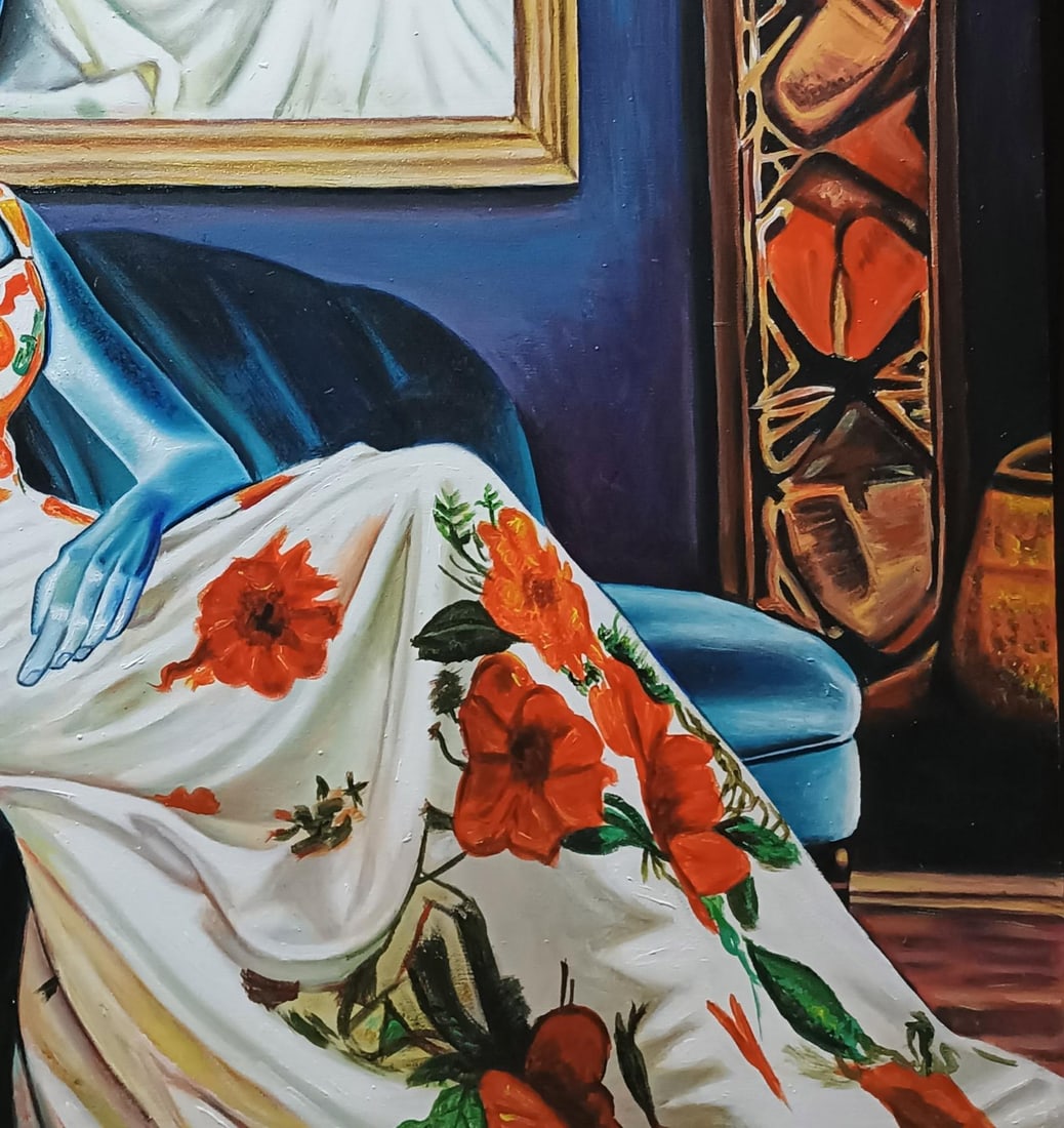 Mayowa Adekile, Elegant Soul of Lady Asake - 21st Century, Contemporary, Figurative Art, Women, - 8