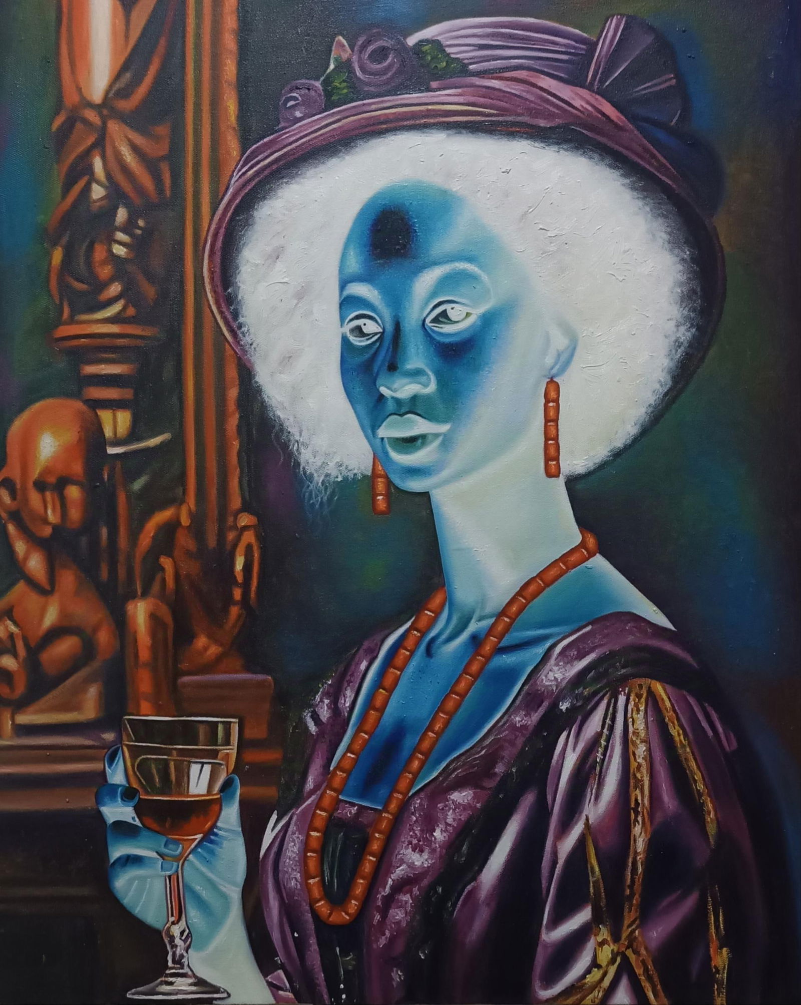 Mayowa Adekile, Lady Asake's Soul in Luxury - 21st Century, Contemporary, Modern, Africa, Women, - 4