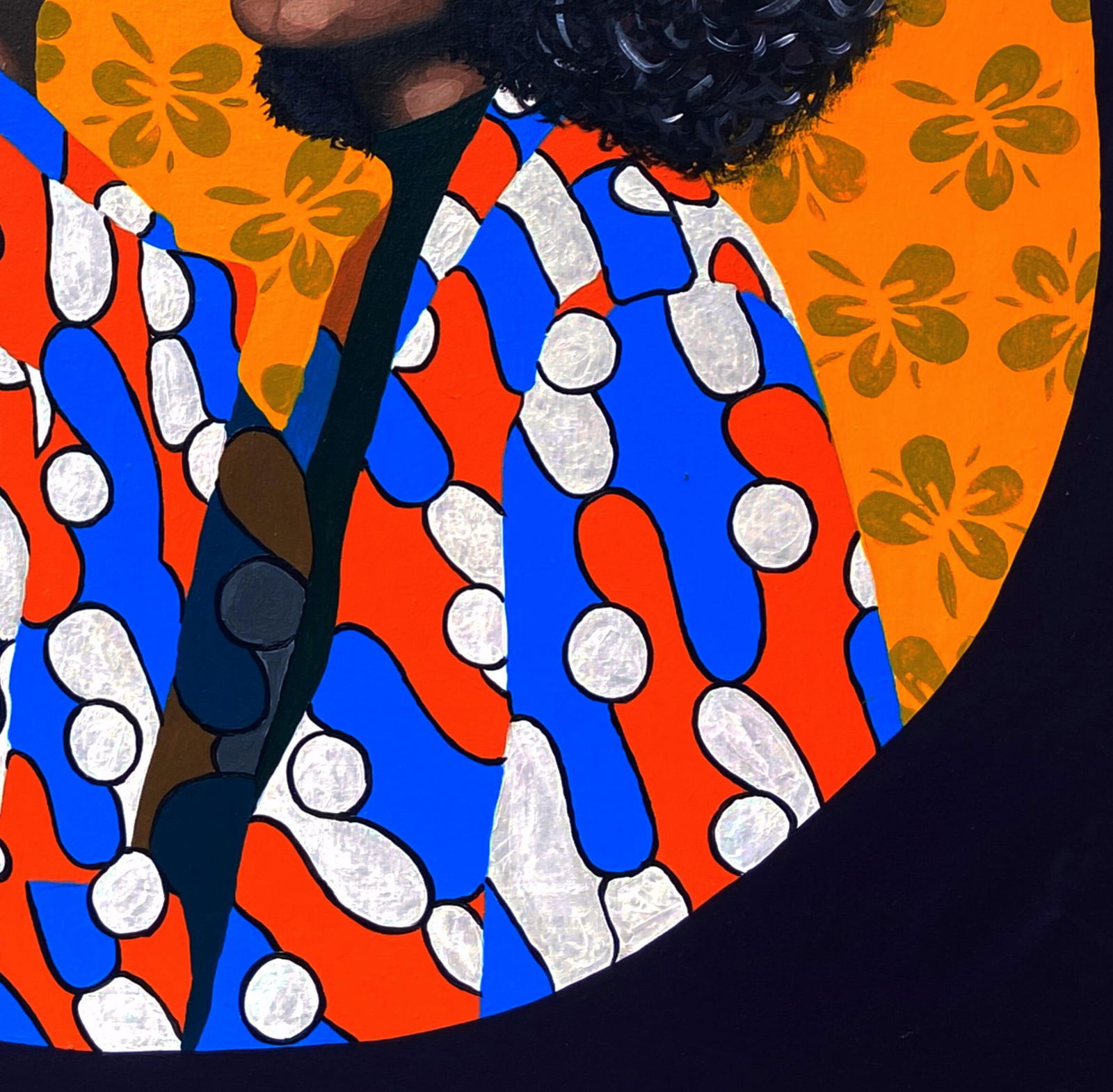 Oyeleye Feranmi, Sisterhood 1 (Love and Strength) - 21st Century, Contemporary, Figurative, Love, - 15