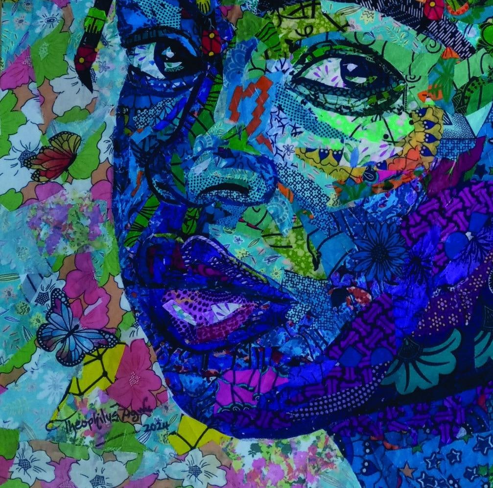 Agwunwa Theophilus, View to Brighter Future -21st Century, Contemporary, Figurative Portrait, Woman, - 7