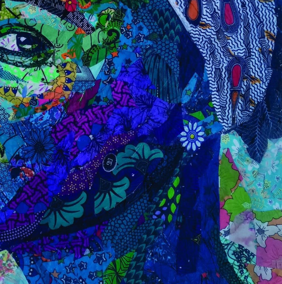 Agwunwa Theophilus, View to Brighter Future -21st Century, Contemporary, Figurative Portrait, Woman, - 8