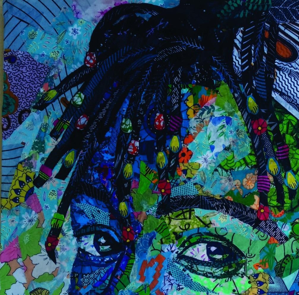 Agwunwa Theophilus, View to Brighter Future -21st Century, Contemporary, Figurative Portrait, Woman, - 5