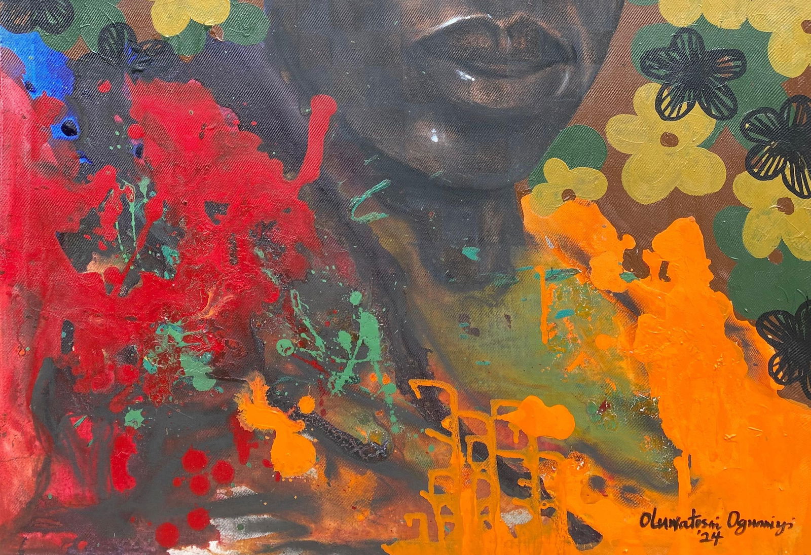 Oluwatosin Ogunniyi , His Worth II - 21st Century, Contemporary, Figurative Portrait, Black Men - 10