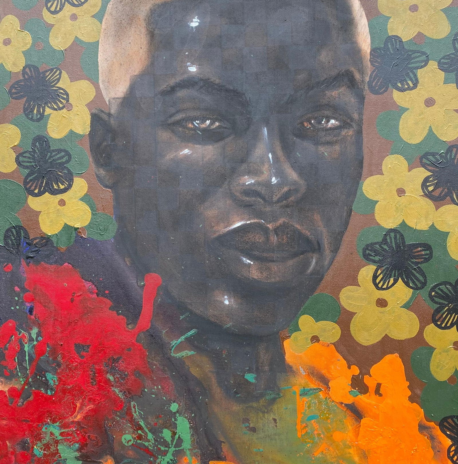 Oluwatosin Ogunniyi , His Worth II - 21st Century, Contemporary, Figurative Portrait, Black Men - 3