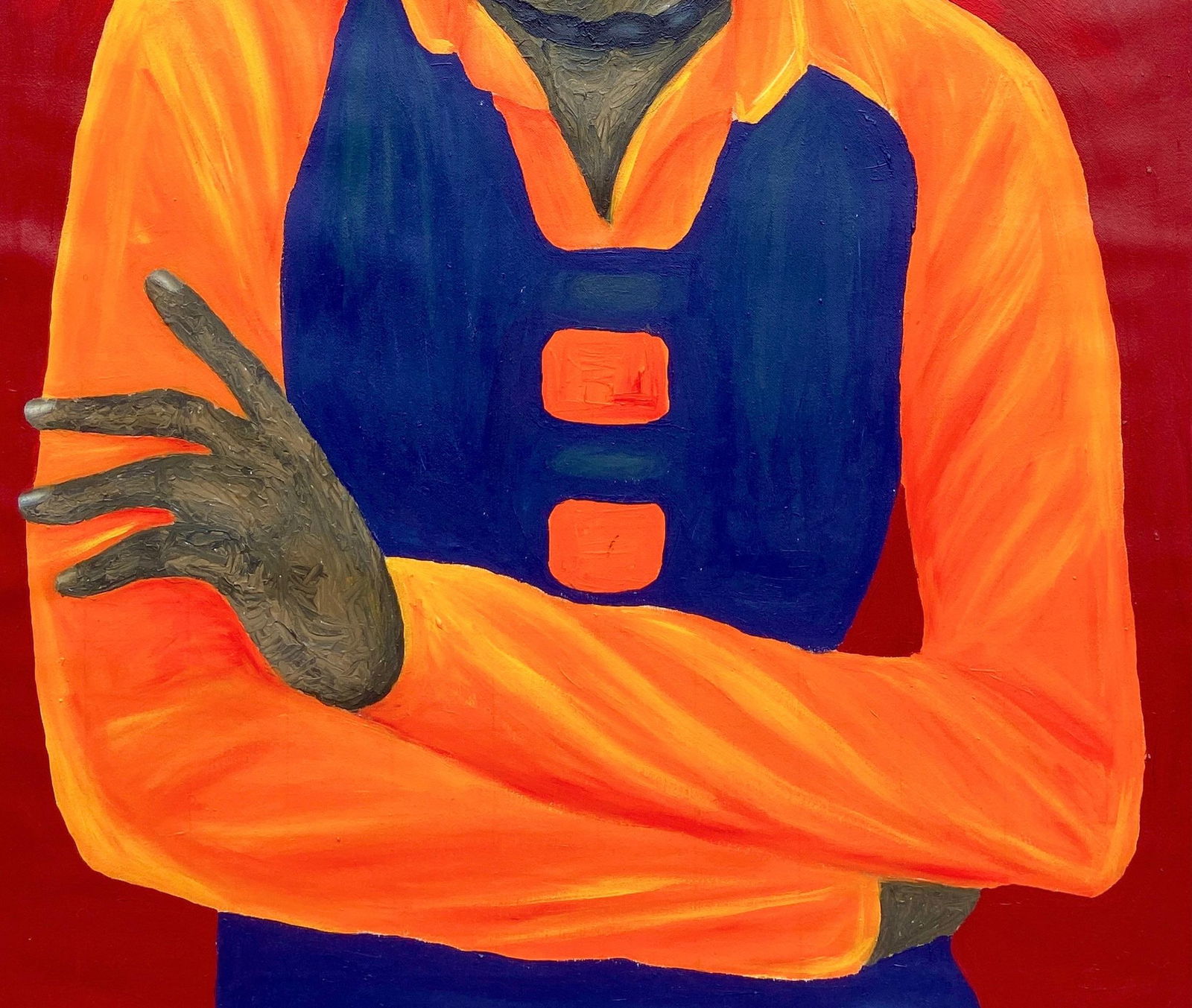 Olaniyi Timothy, While I Wait 2 - 21st Century, Contemporary, Figurative, Portrait, Women, Love, - 2