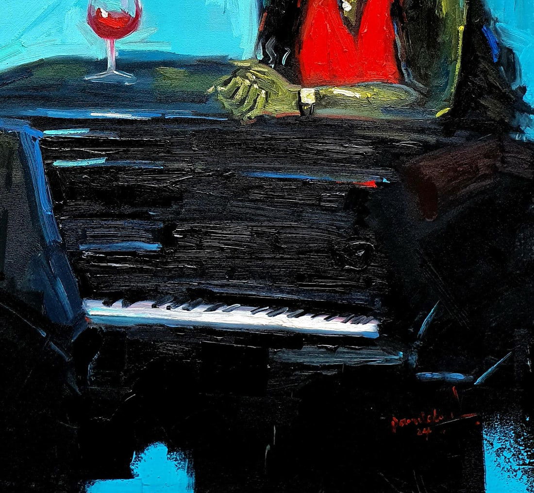 Ajegbomogun Damilola, Transition -21st Century, Contemporary, Figurative, Portrait, Men, Love, - 8