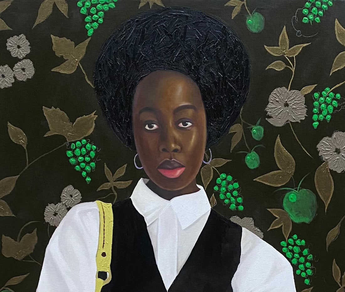 Gobe Joseph, Attitude - 21st Century, Contemporary, Figurative Portrait, Africa Women Fashion, 2024 - 5