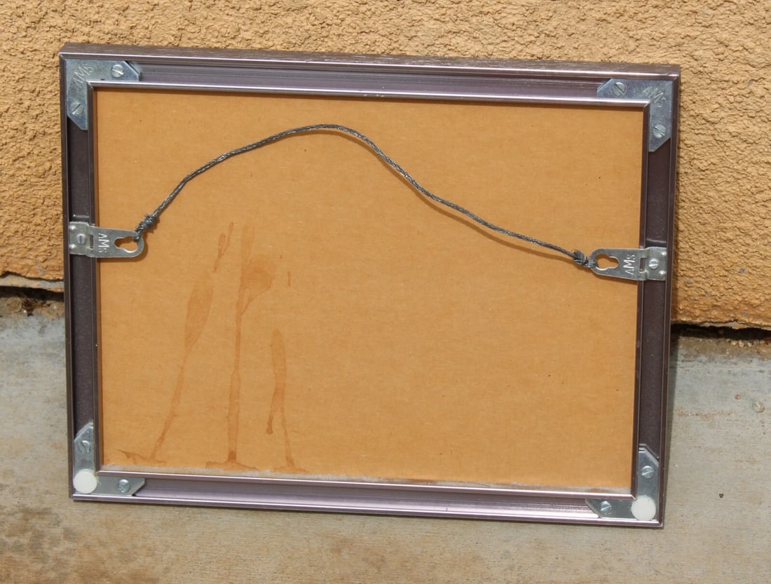 MEL WOLF Spanish Corridor watercolor - 6