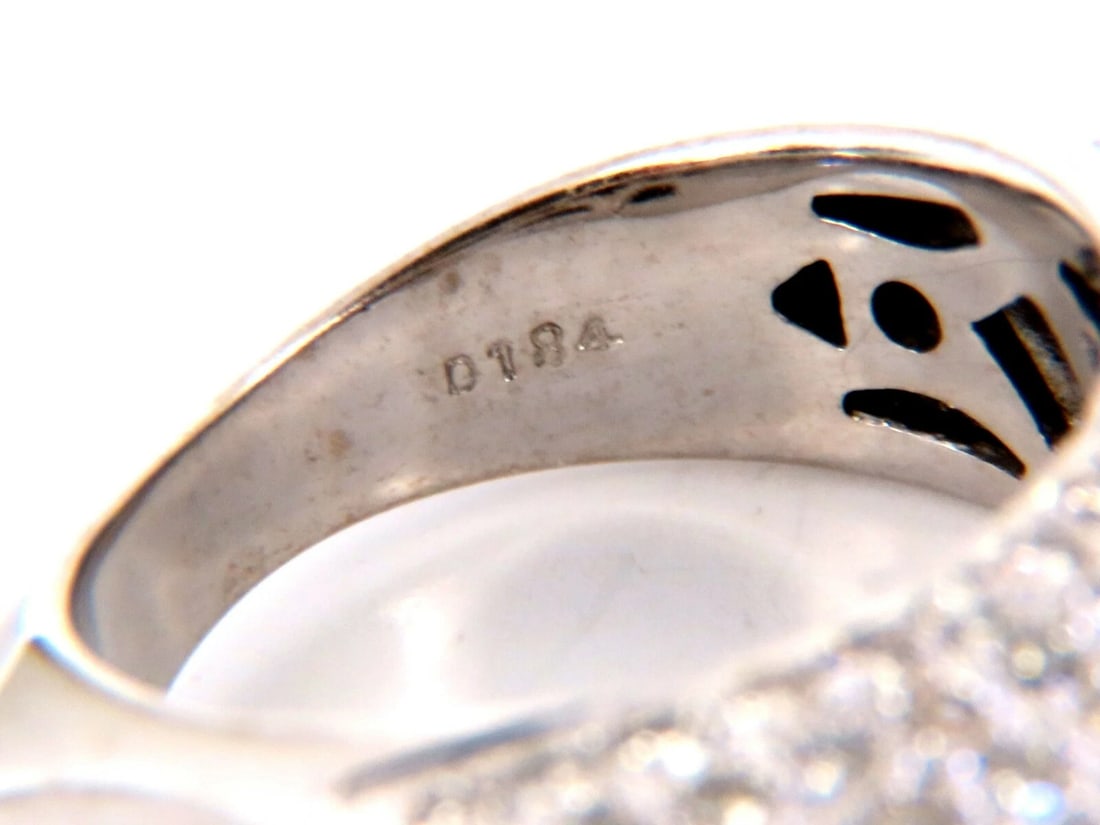 1.84ct natural fancy orange brown Arch dome mod edge deco ring 18kt** - 6