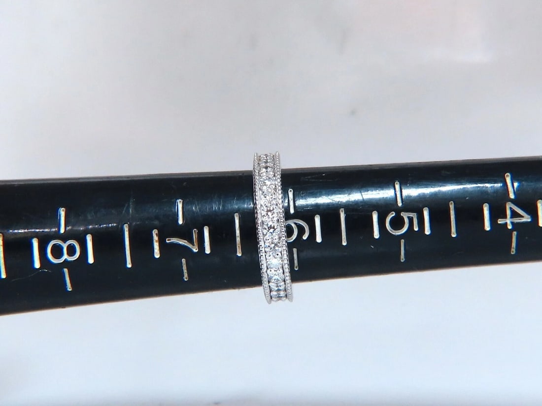 GIA Certified 1.86ct Natural Sapphire Diamonds Ring & matching eternity band - 10