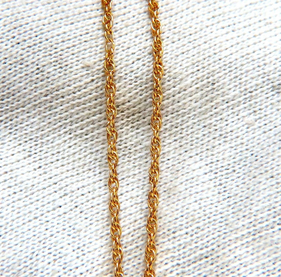 Diamonds Emoji Necklace 14kt yellow gold ** - 5