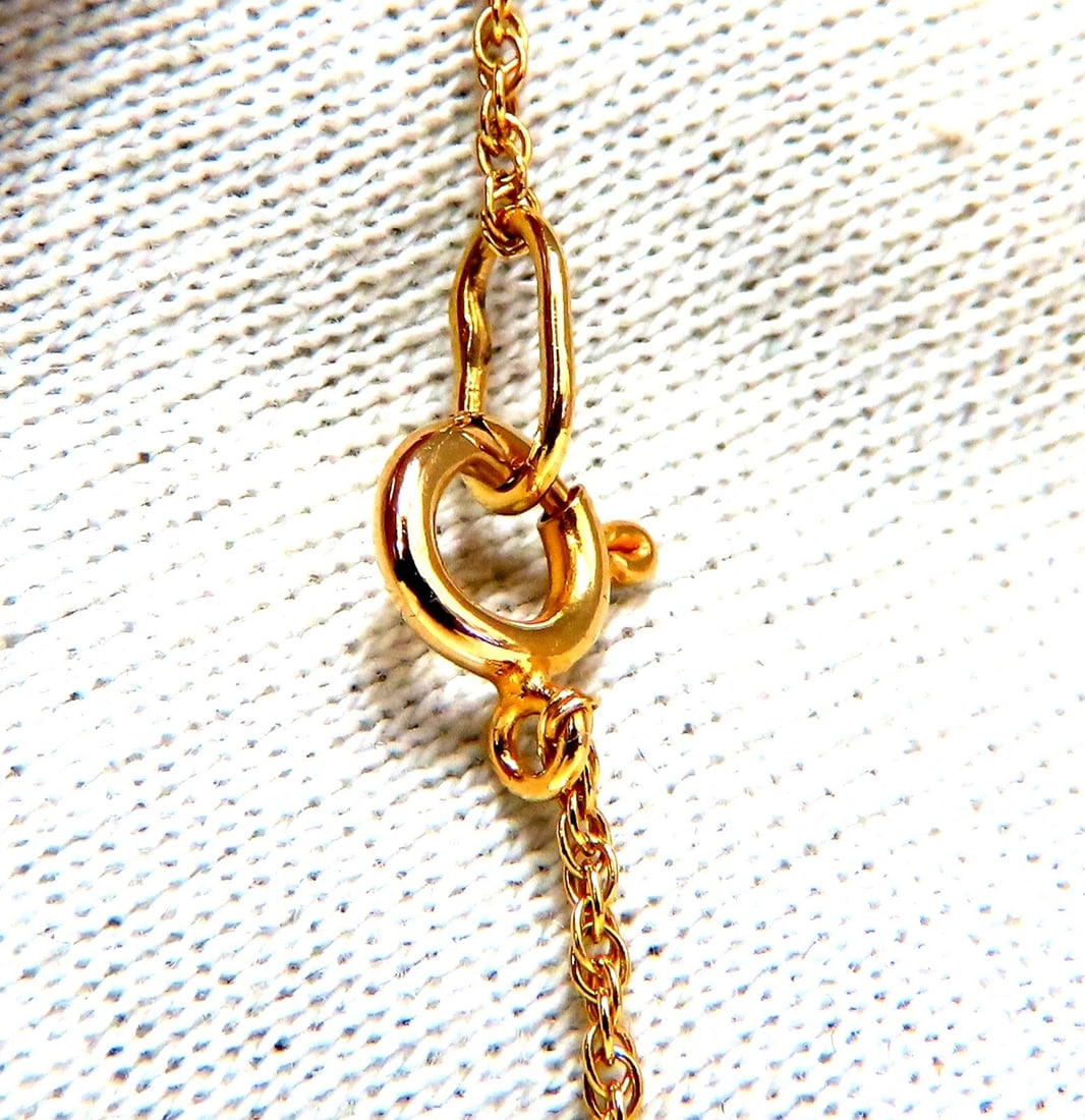 Diamonds Emoji Necklace 14kt yellow gold ** - 6