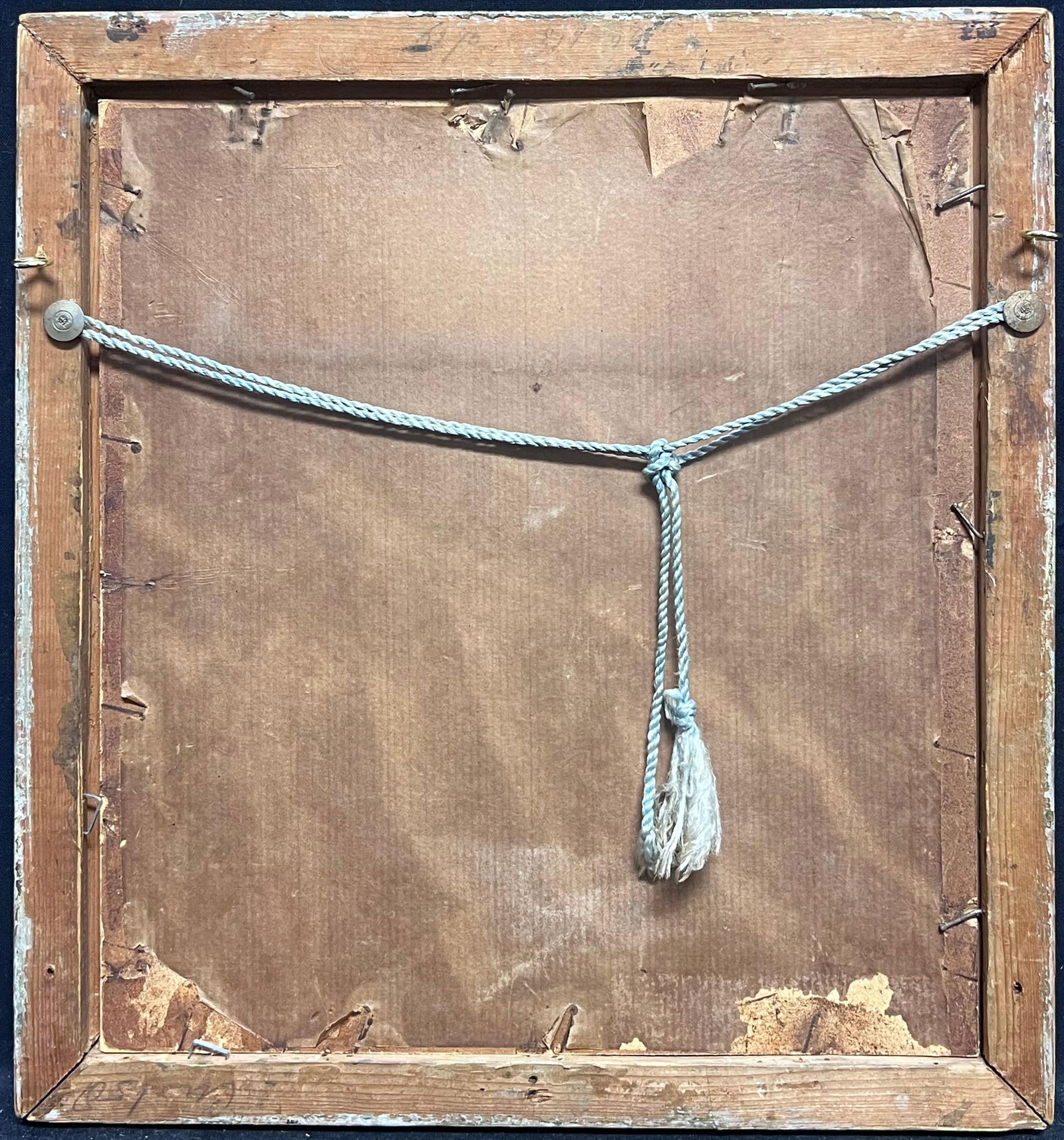 17th Century Dutch Old Master Ink Drawing Christ on the Cross Many Figures 1674 1674 - 12