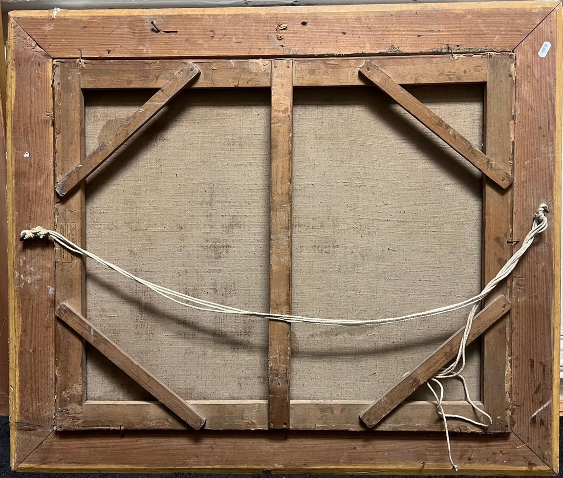 17th Century Painting Baroque Madonna & Child Attendant Angels Offering Gifts 17th Century - 3