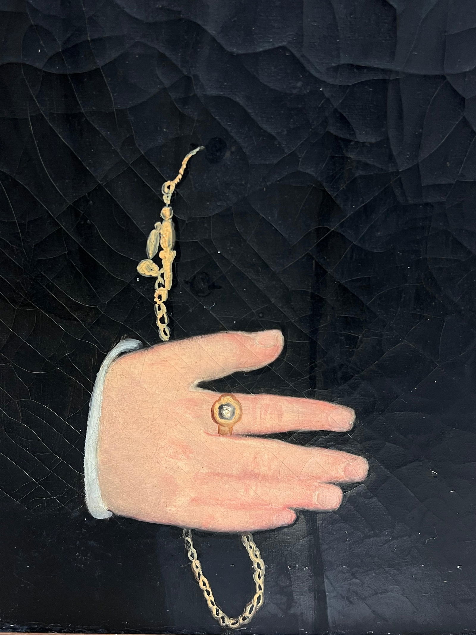 1850's Large Mid 19th Century French Portrait of a Young Gentleman Signed Oil 1855 - 8