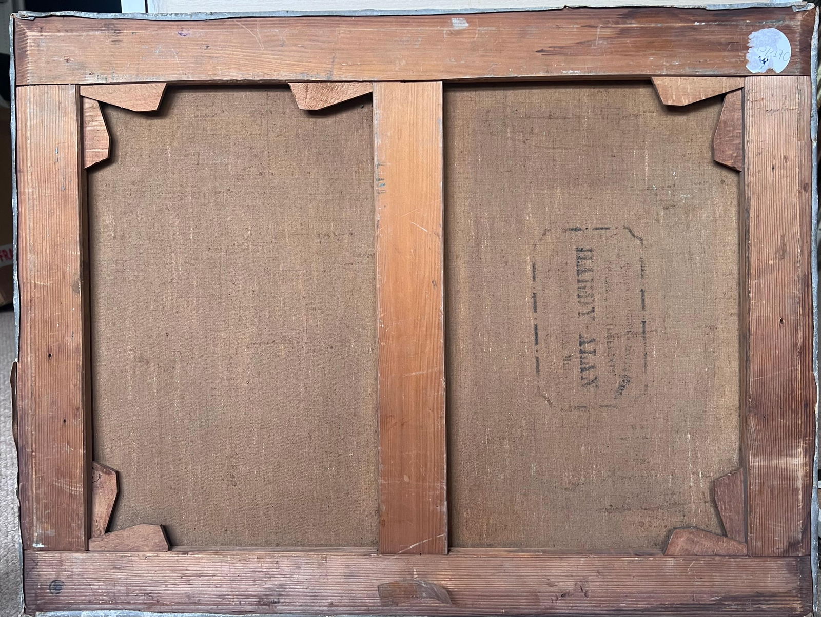 1900's French Impressionist Oil on Canvas Pretty Flowers Still Life Natural 1900 - 11