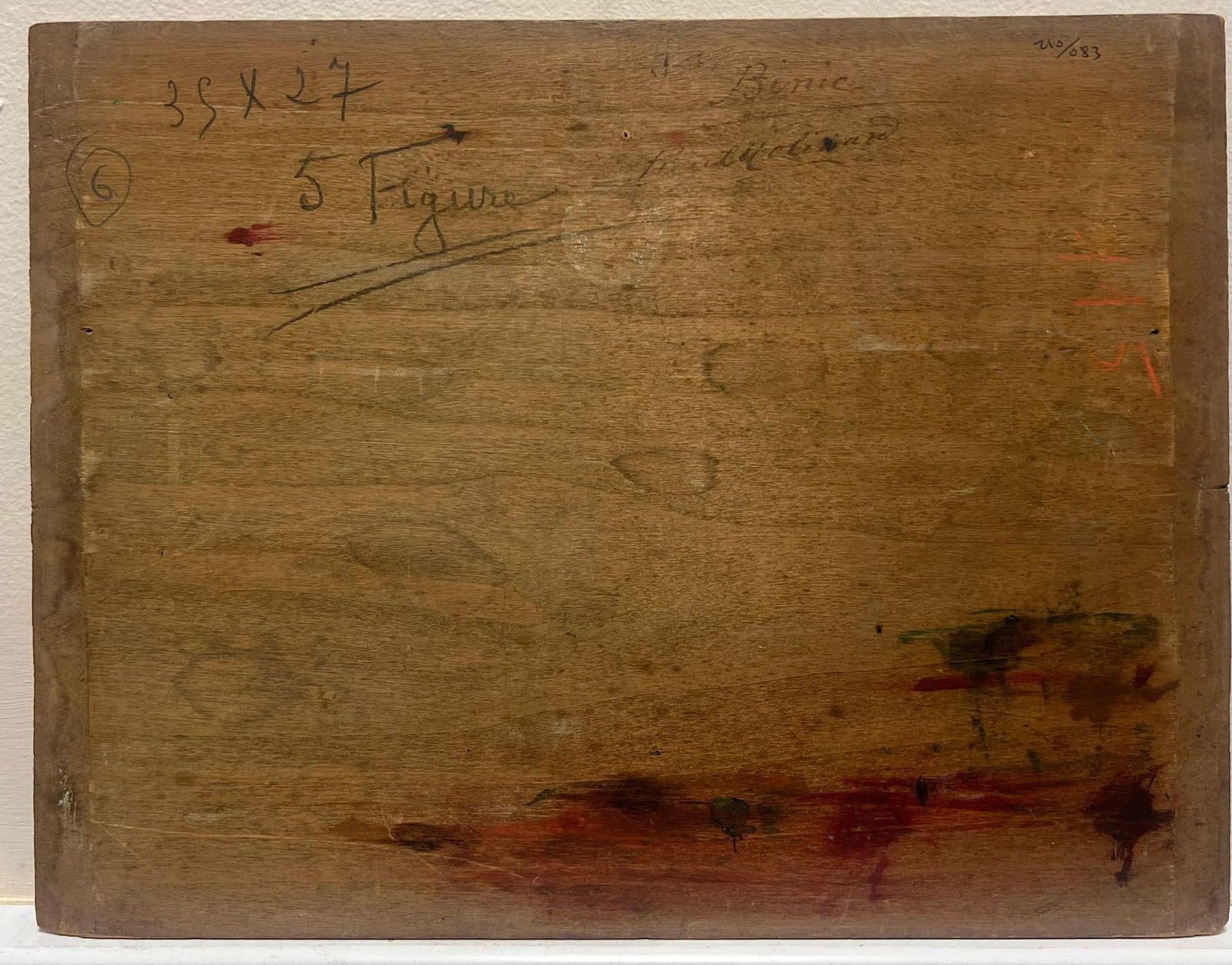 1900's French Impressionist Oil Painting Blue Coastline Rocky Shores 20th Century - 9