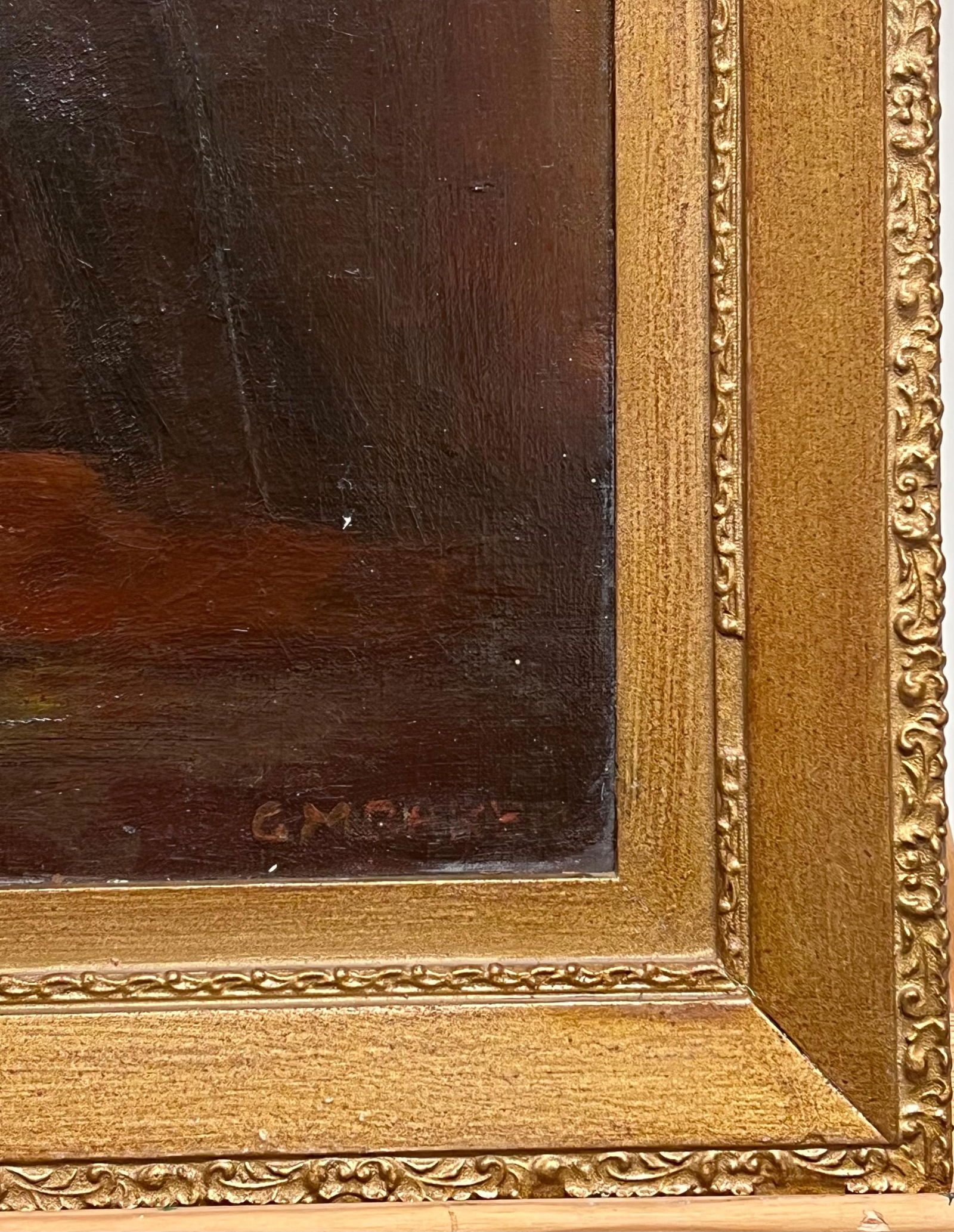 1920's British Signed Oil Painting Portrait Lady by Piano Interior Light Scene 1920's - 7