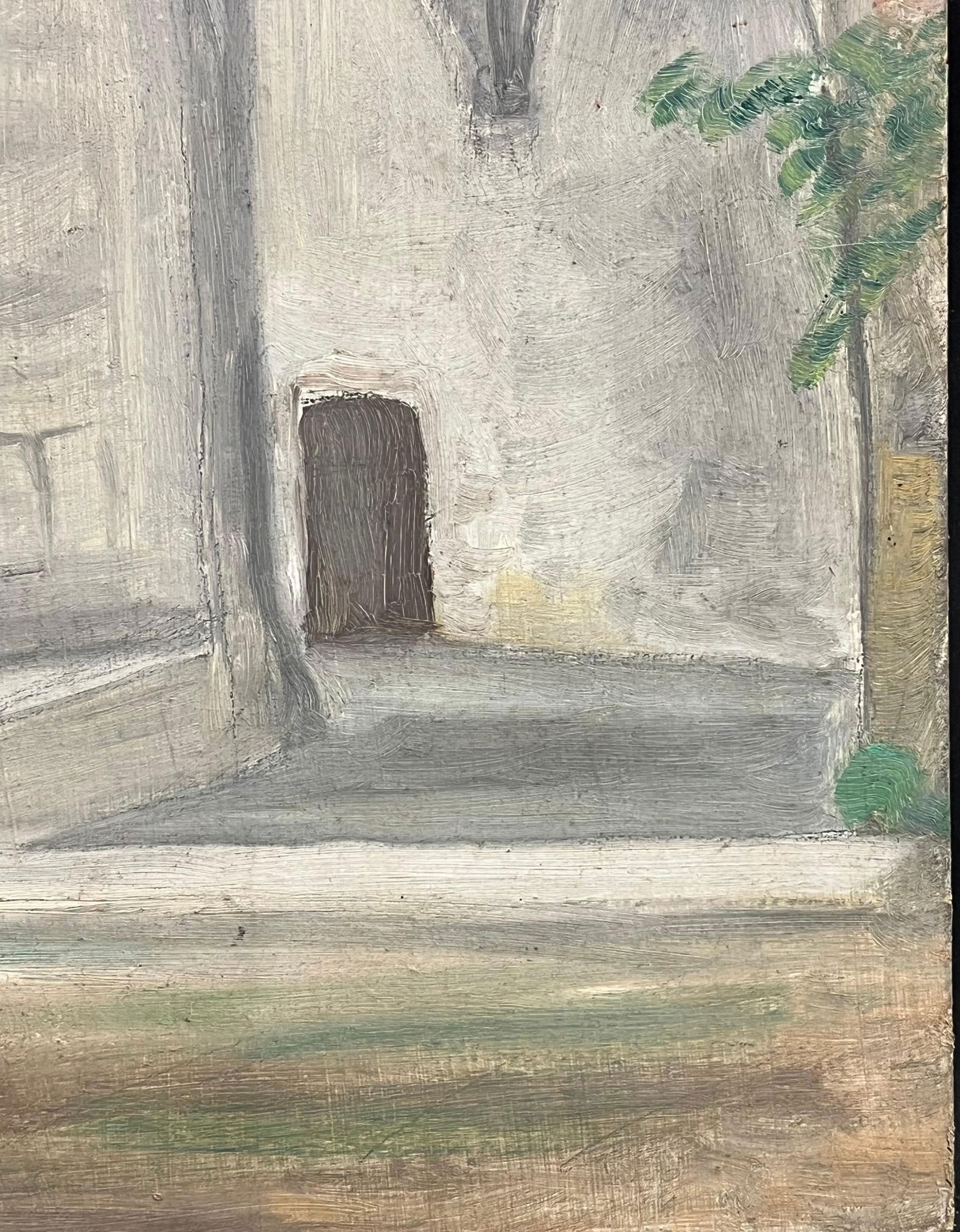 1930's French Impressionist Arched Cloister with Gothic Vaults and Garden 19th Century - 8