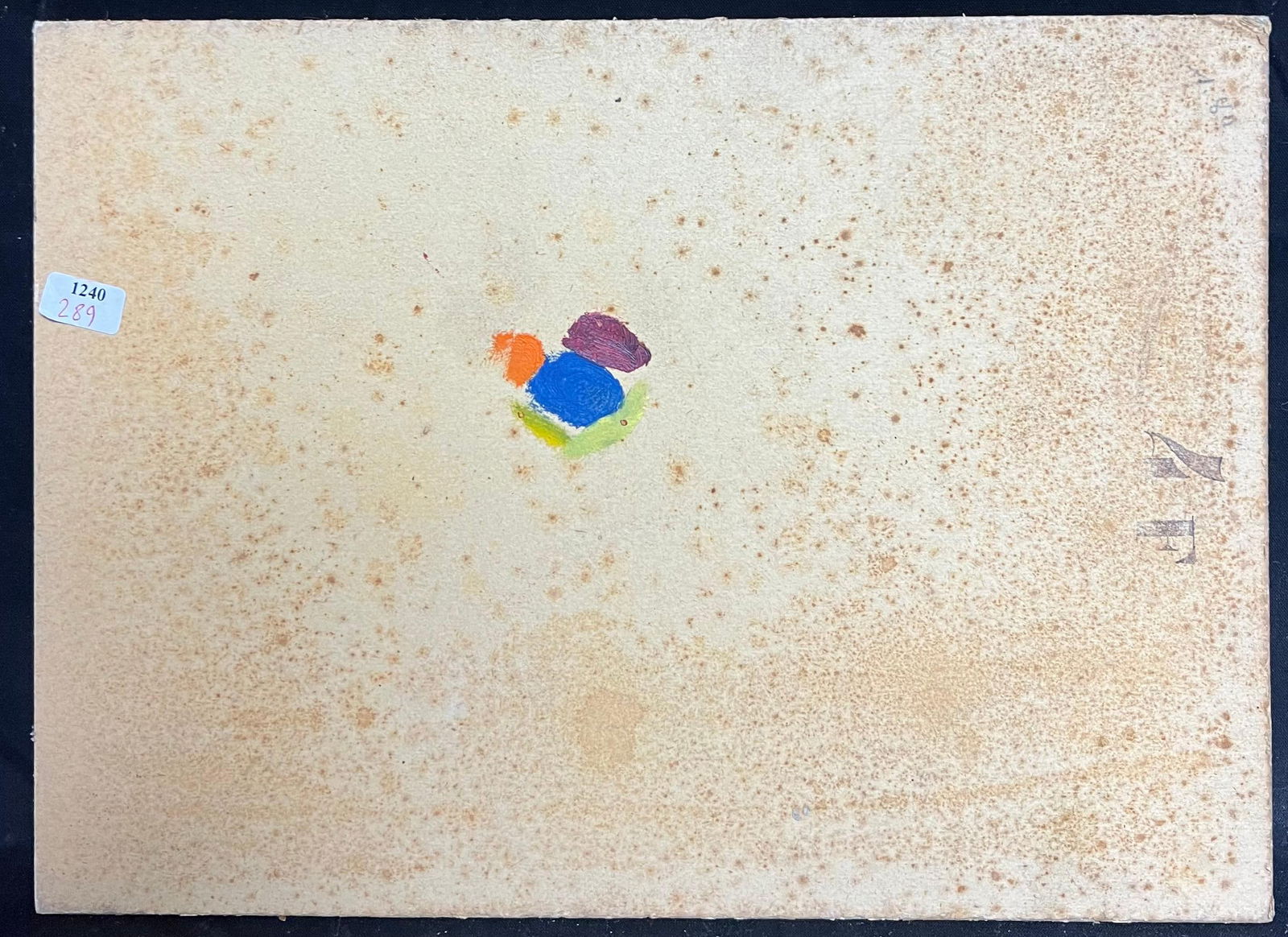 1930's French Impressionist Coastal Dunes with Distant Village Horizon Under Sky 19th Century - 18