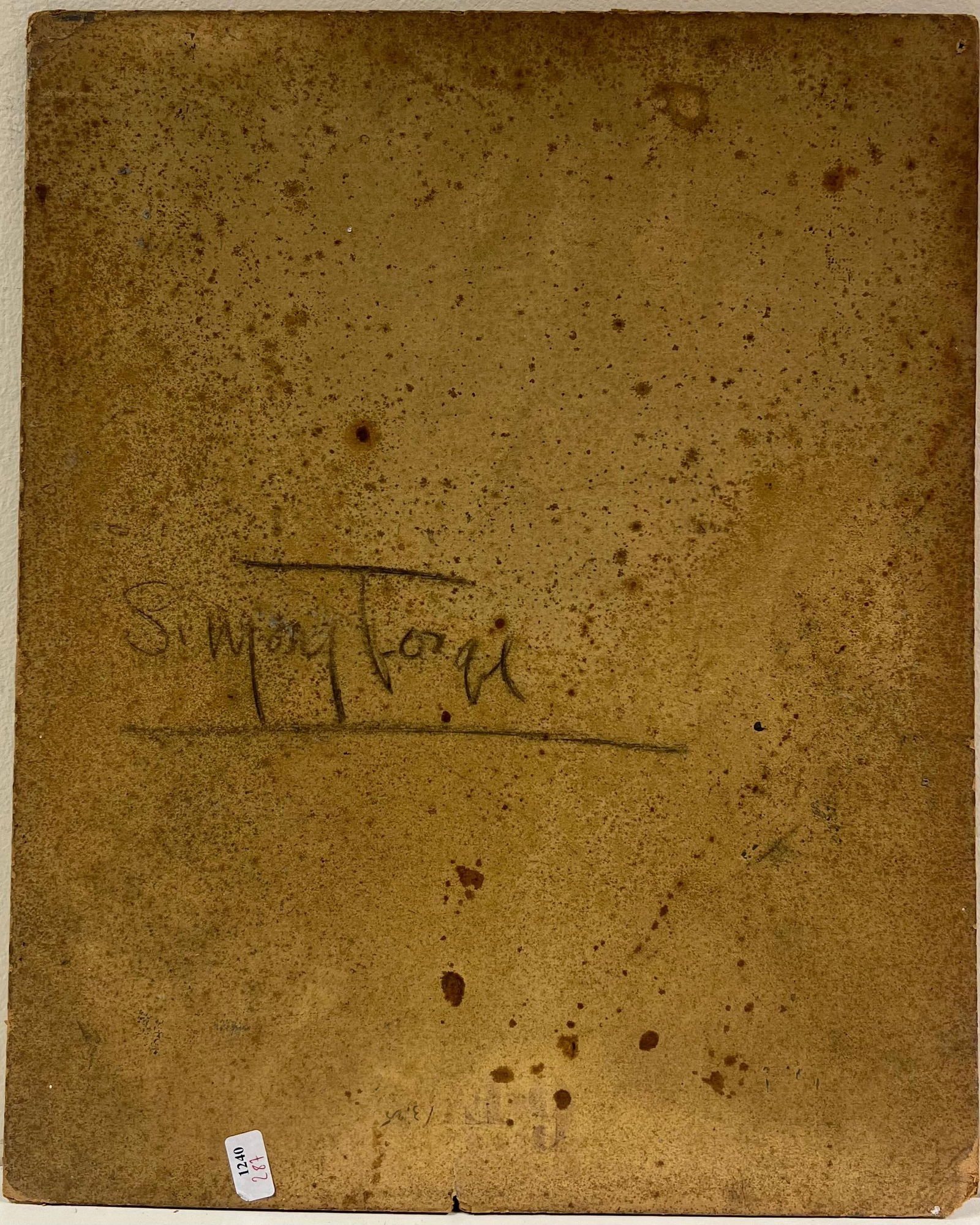 1930's French Impressionist Courtyard with Arched Colonnades and Fountain 19th Century - 9