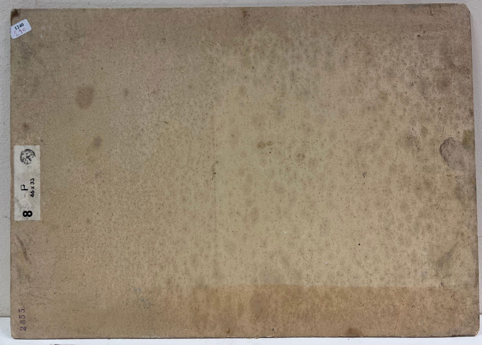 1930's French Impressionist Low Tide with Fishing Boats and Figures on the Shore 19th Century - 3