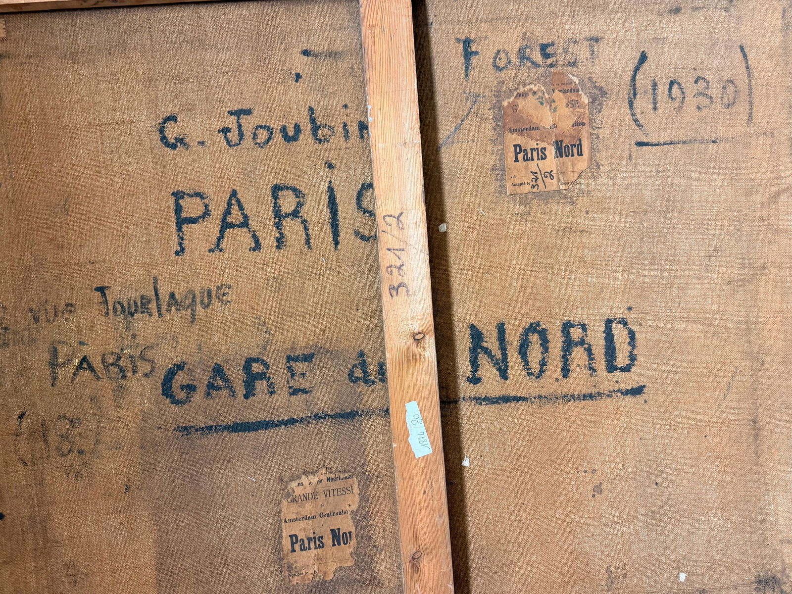 1930's French Oil Portrait of a Bourgeois Gentleman Seated in Armchair 1930 - 2