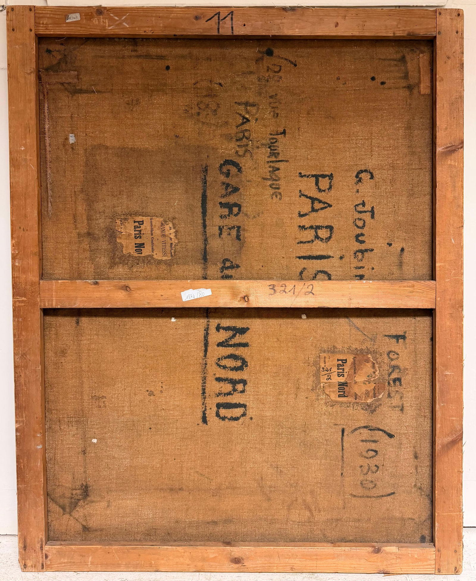 1930's French Oil Portrait of a Bourgeois Gentleman Seated in Armchair 1930 - 3