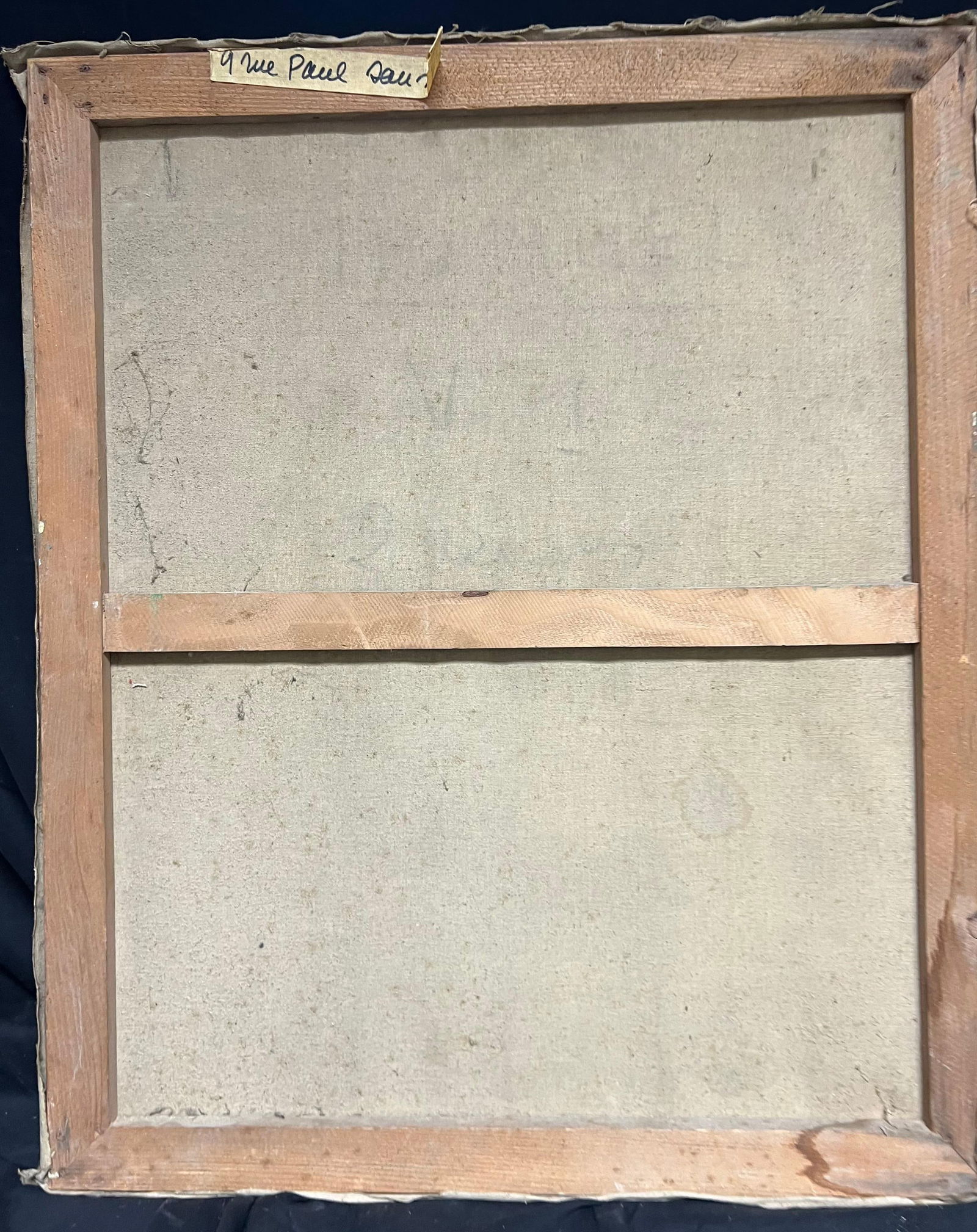 1930's French Post-Impressionist Oil Elegant Portrait of Woman in Floral Attire 1937 - 3