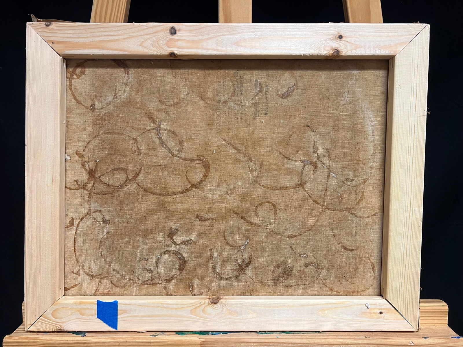 1930's French Post-Impressionist Oil Still Life Fruit & Portrait of Van Gogh 1930's - 11